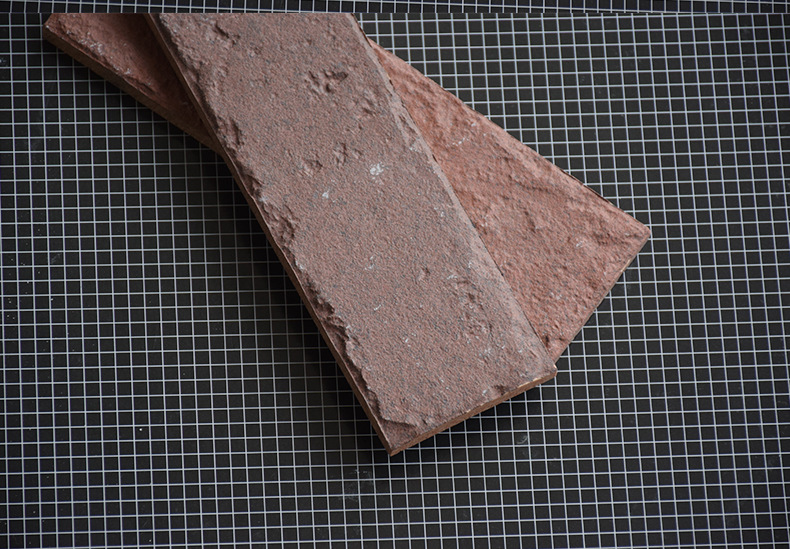 佛山白兔豪华外墙砖拉槽60*200别墅房地产楼盘工程抗冻通体砖农村