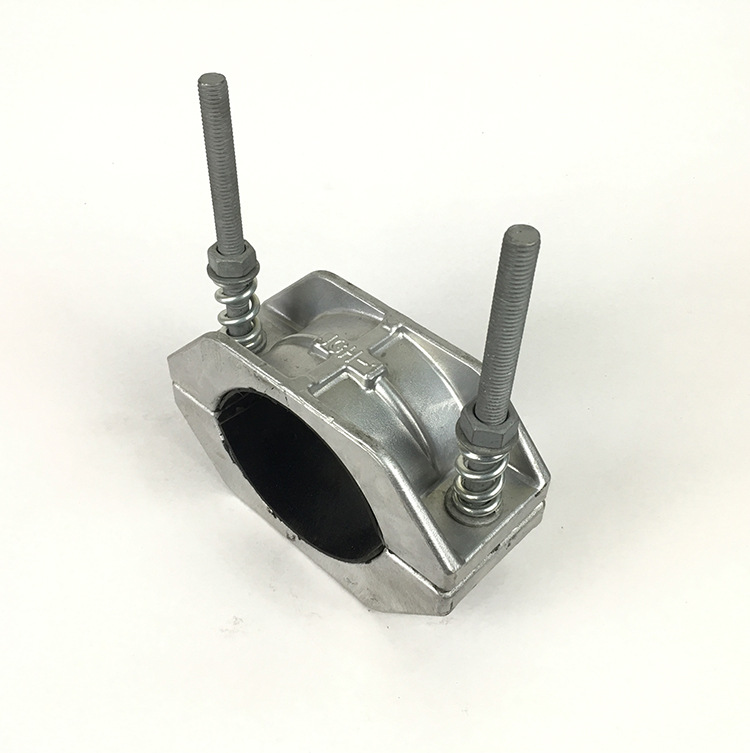 jgh-1电缆抱箍-铝合金高压-电缆固定线夹卡玛卡箍-电力金具110kv