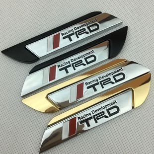 trd改装贴标 sport改装标 赛车高性能改装车标 trd车贴运动标志
