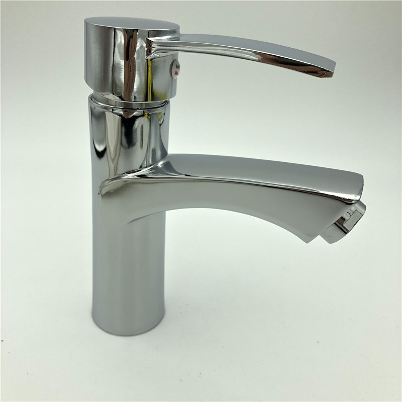 厂家直销锌大卫冷热单孔 洗脸盆水龙头 冷热混水大卫单孔 支持oem
