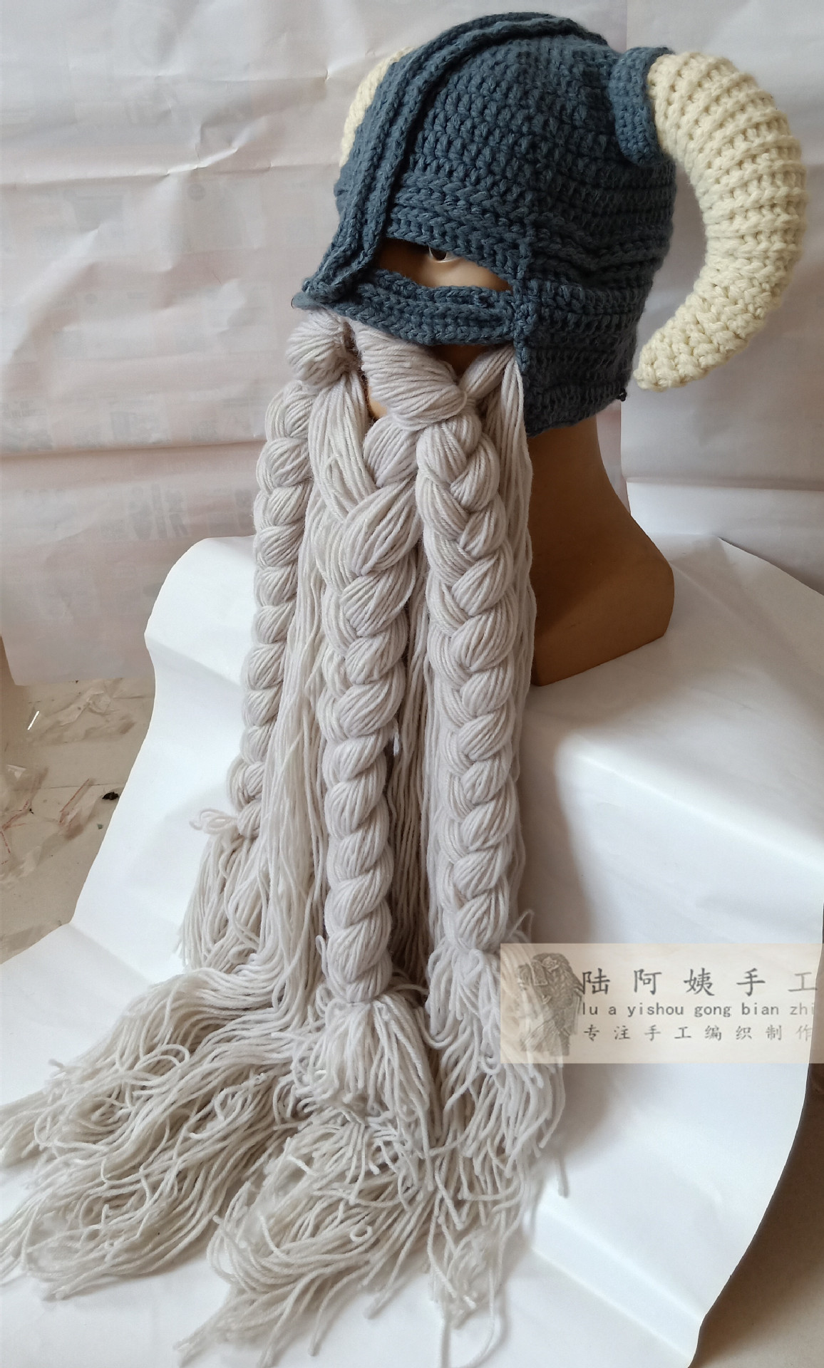 纯手工钩织毛线头套帽子 可爱个性搞怪异型帽情侣帽-阿里巴巴