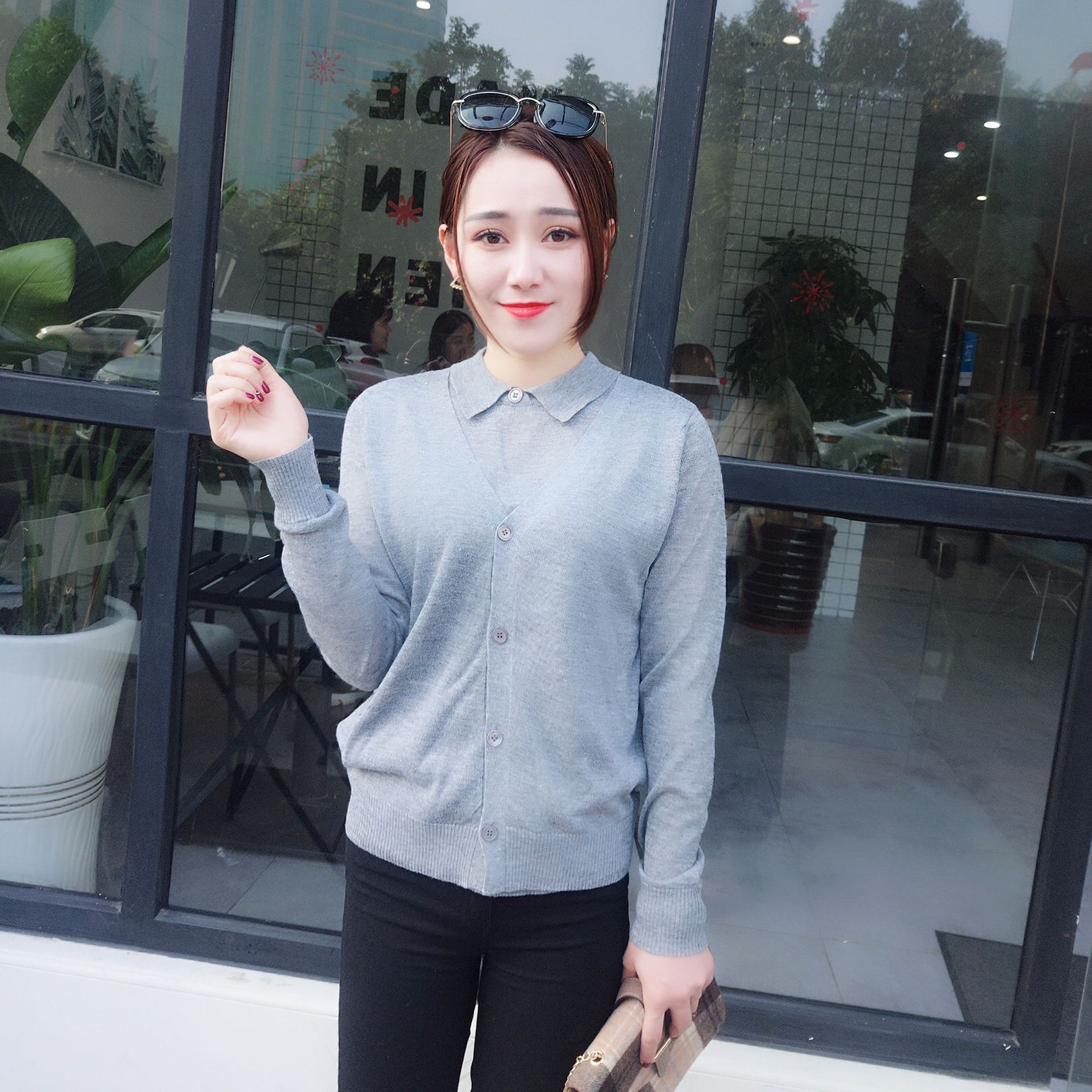 套头针织衫_厂家承接女装套头针织衫批量生产加工定制来图来样定做