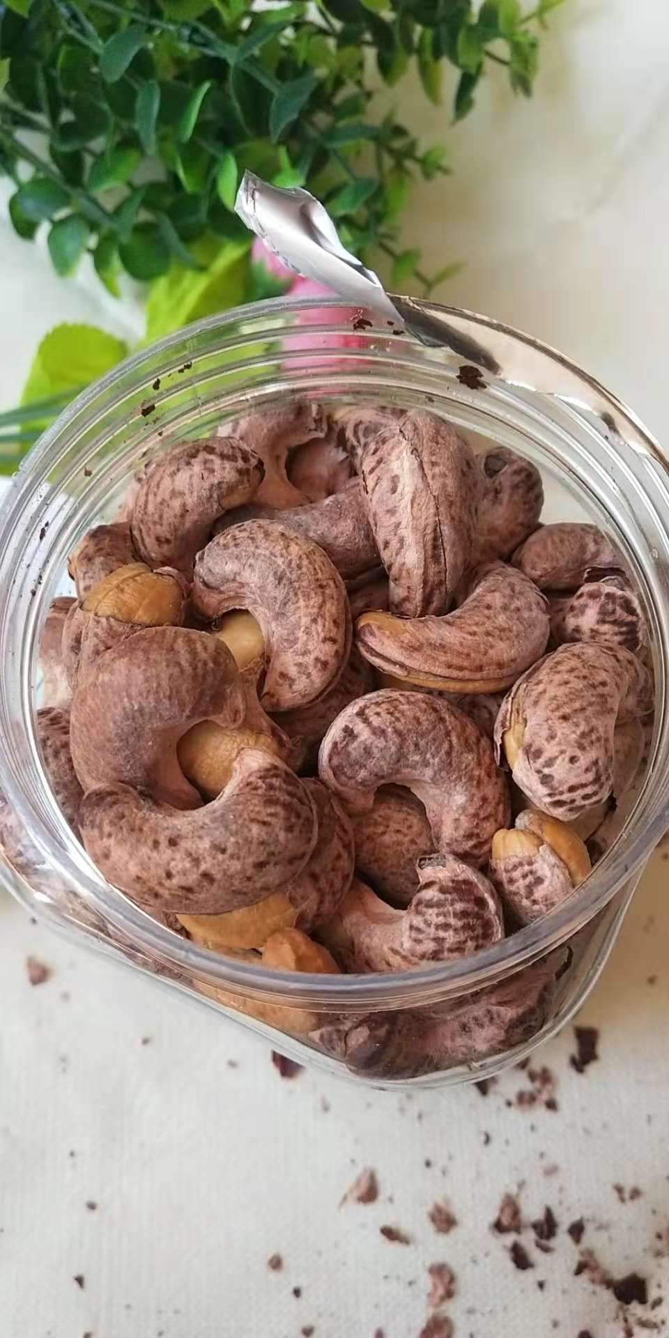 腰果 越南特产平阳八婆一级美味腰果500g规格40瓶/箱批发