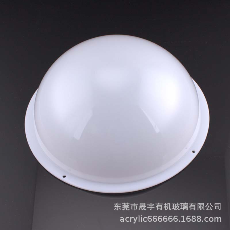 亚克力灯罩猫屋狗层 半圆玻璃罩 透明球罩灯罩 防尘罩 定制盒子