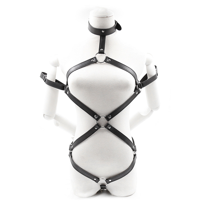 情趣束缚衣露乳