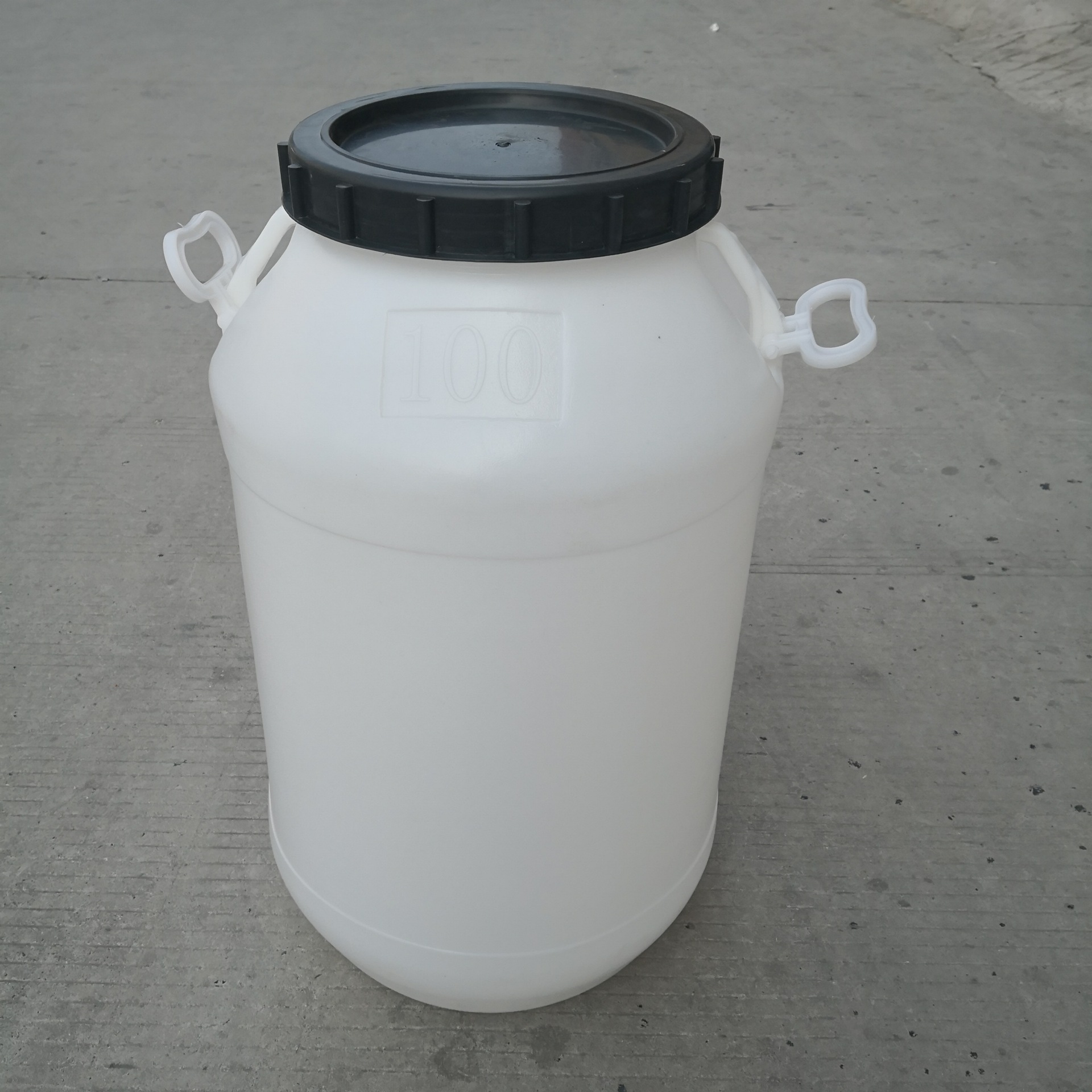 供应100l塑料桶(塑料圆桶)100公斤非标容量塑料桶