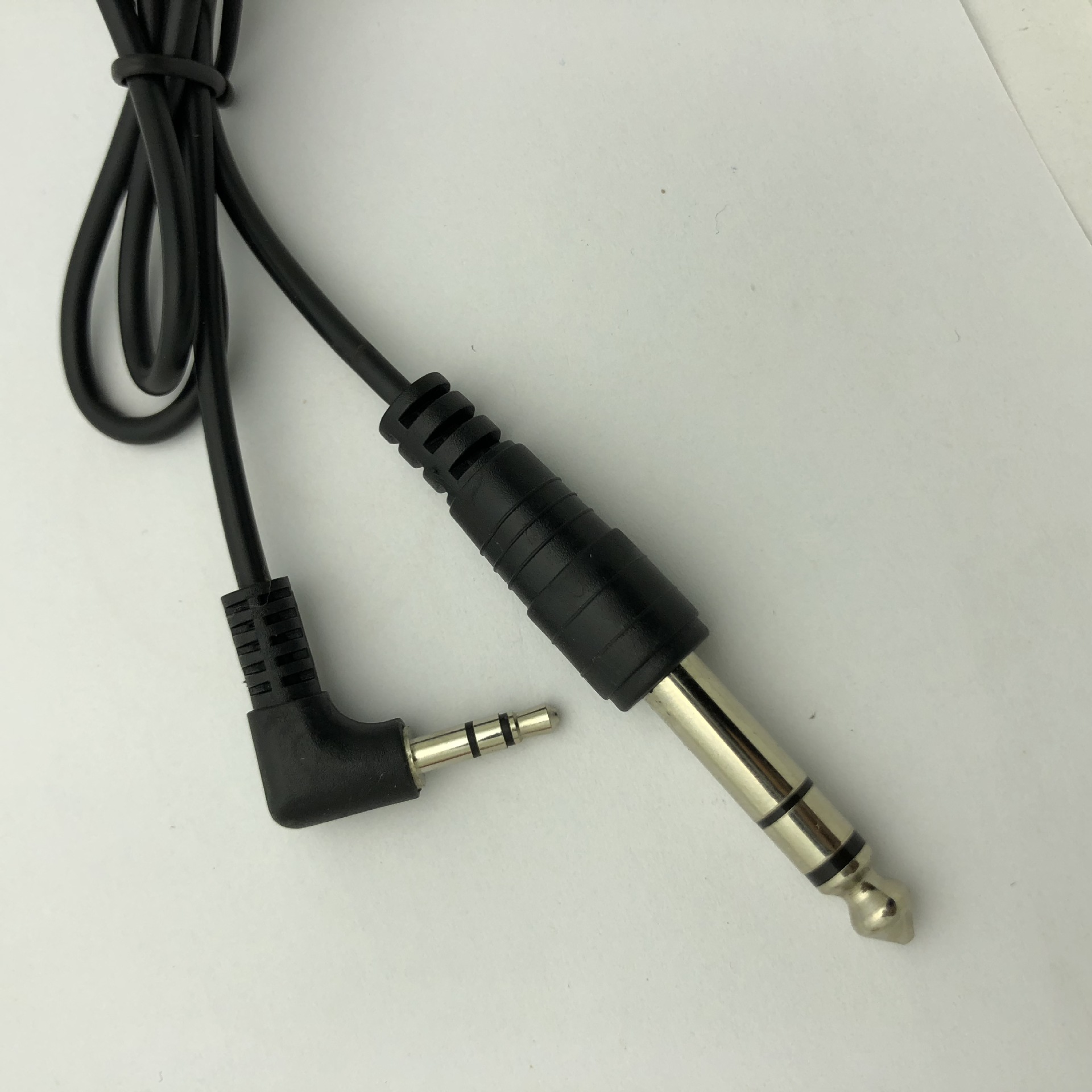 3.5三极转6.35音频线公转公6.35三芯手机转电脑调音台连接线订做-阿里