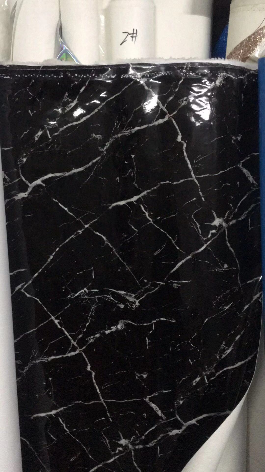 真实不p最新款大理石纹眼镜盒首饰盒礼品盒家装革pvc人造革工厂