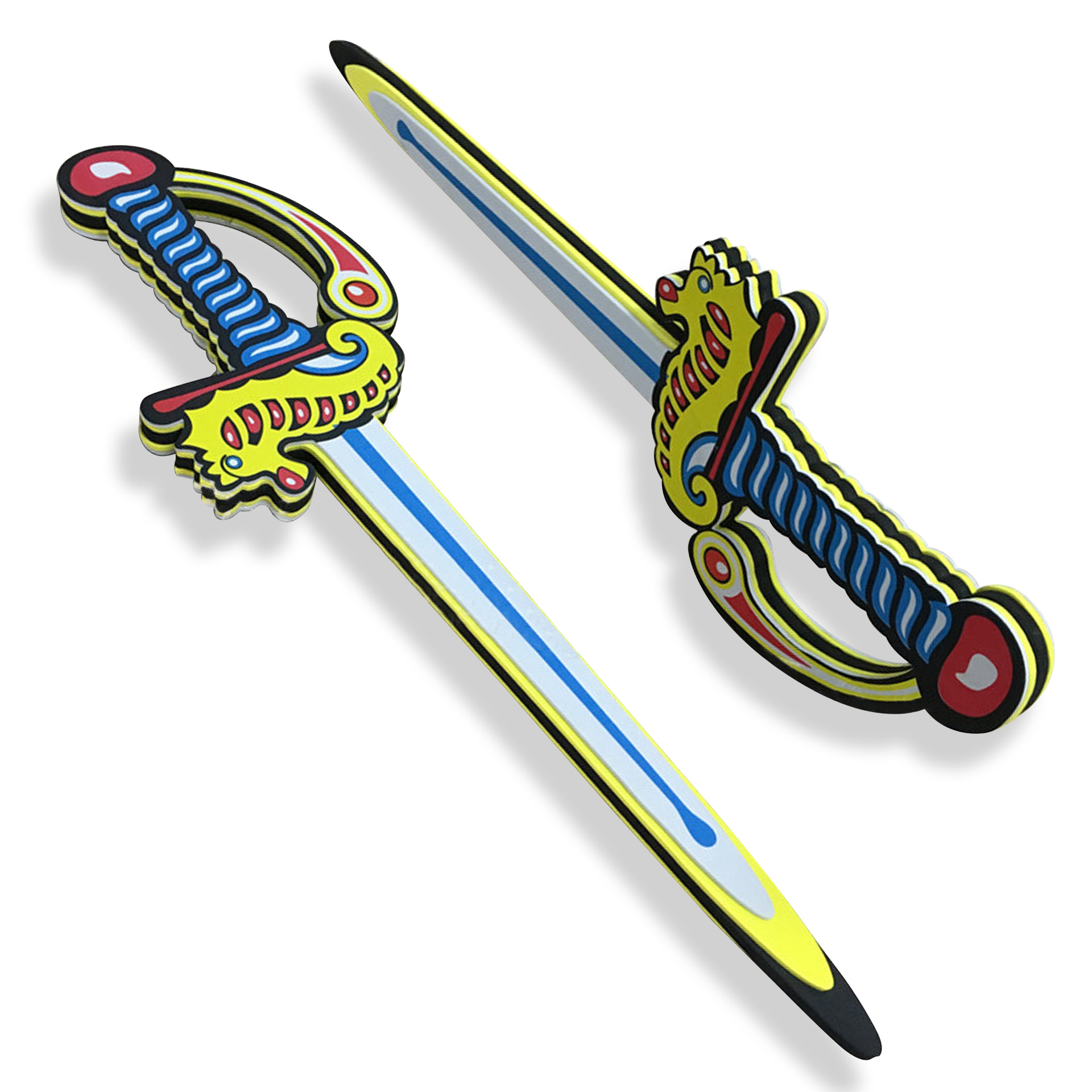 厂家批发eva材质刀剑 活动表演儿童玩具 户外角色扮演刀剑玩具