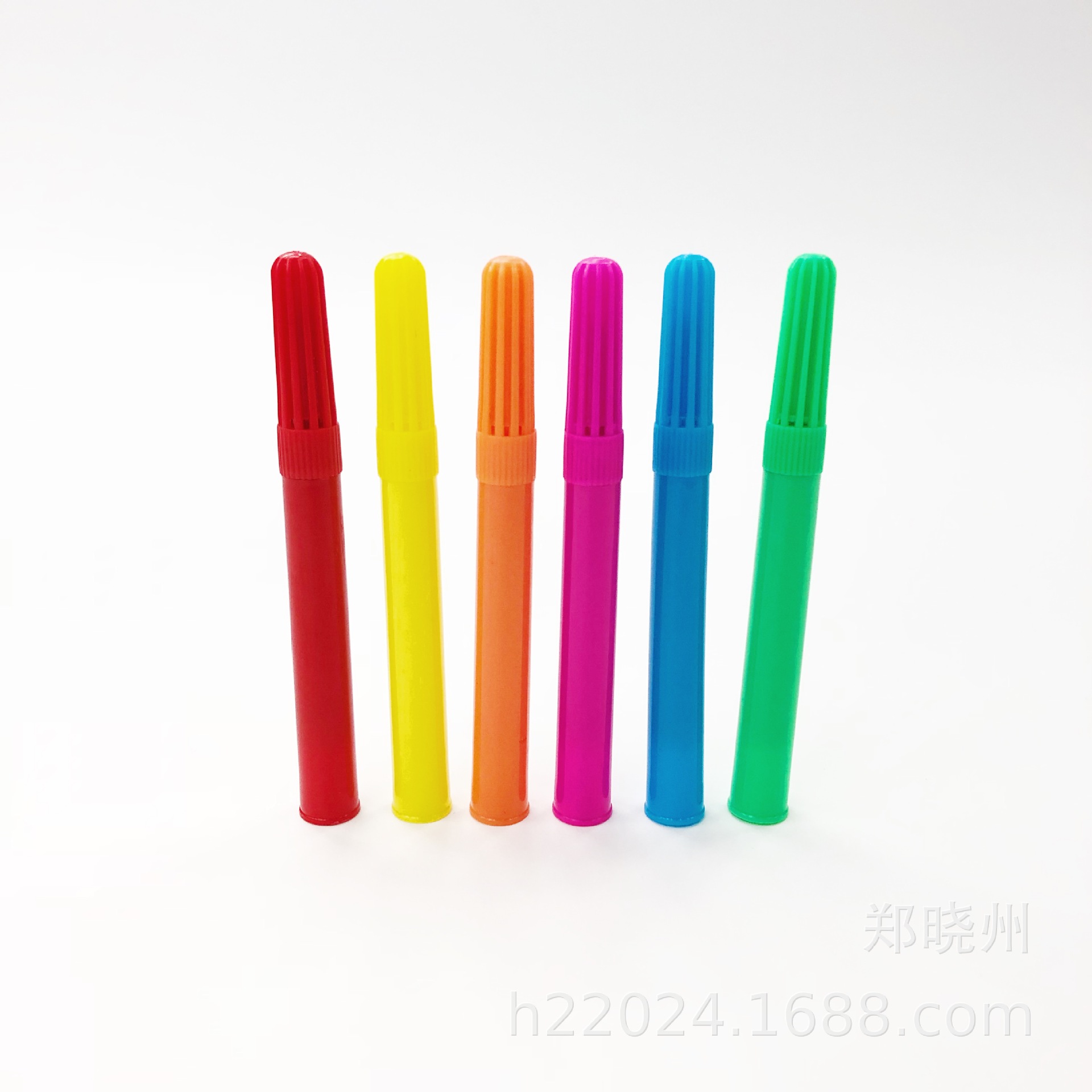 迷你水彩笔套装6色一包可水洗环保无毒可通过测试散装绘画用品