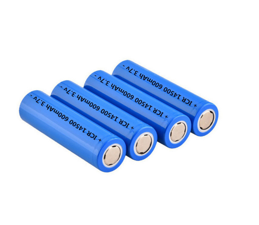 14500锂电池 5号充电电池800mah 3.7v锂离子aa五号14500锂电池