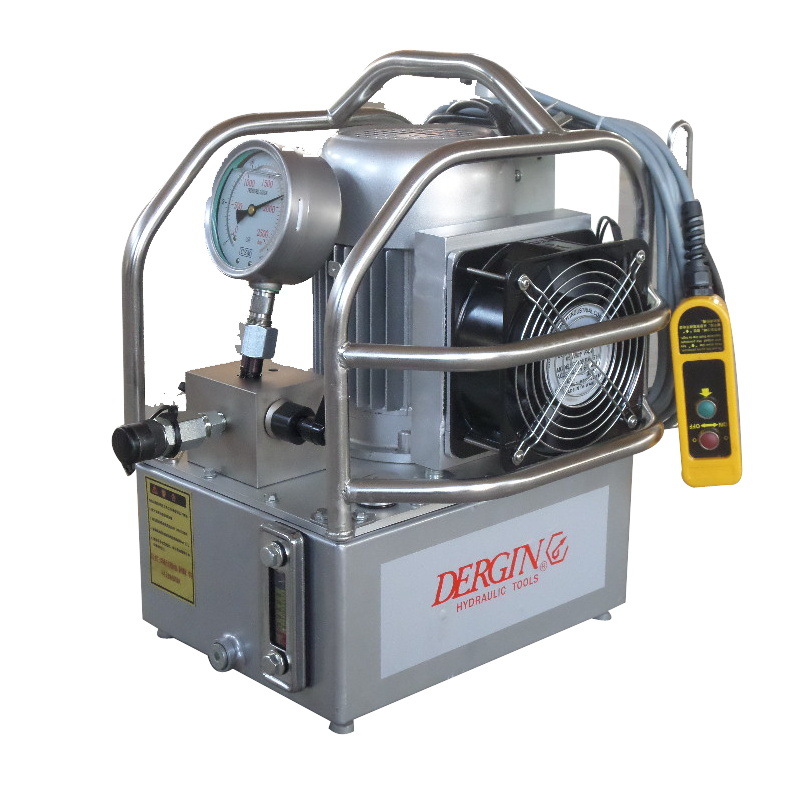 定制emp2004液压拉伸器二级压力专用泵带风冷电动液压泵高压电动