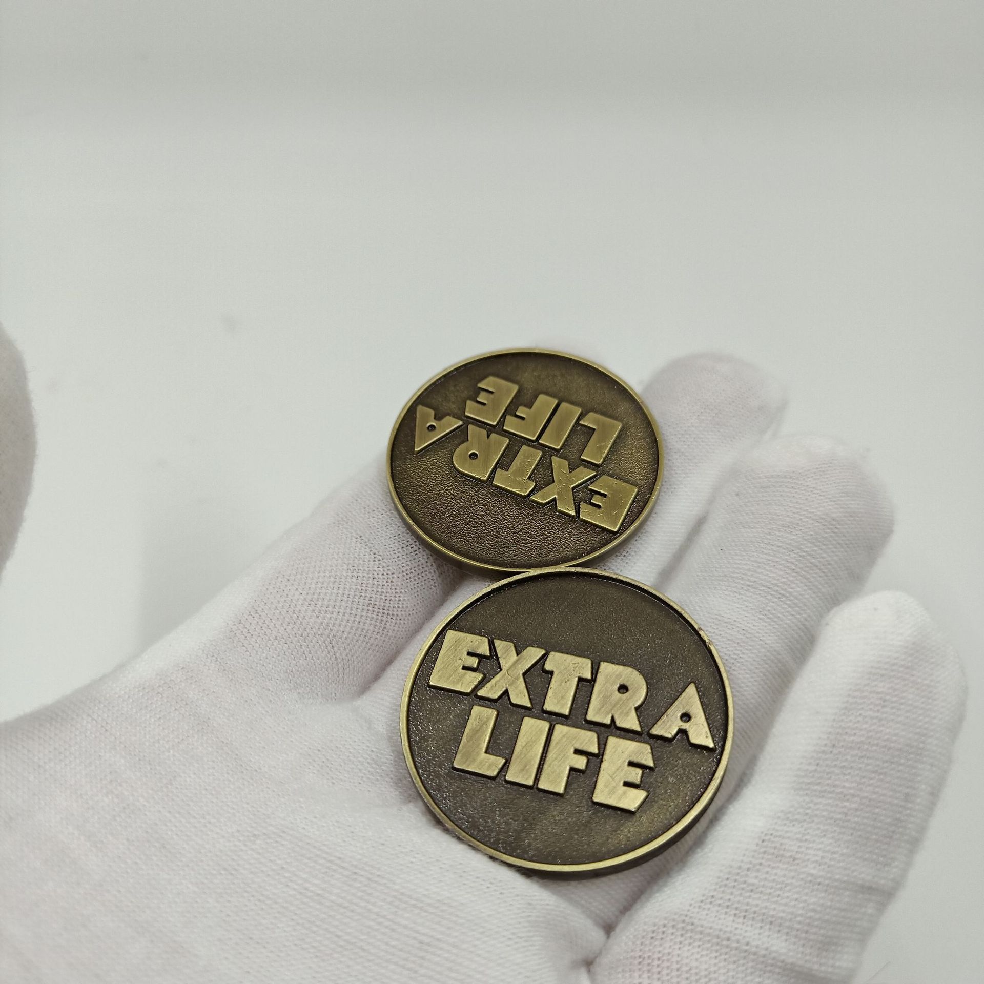 日本卡通动漫头号玩家纪念币 ,ready player one 加命道具游戏币