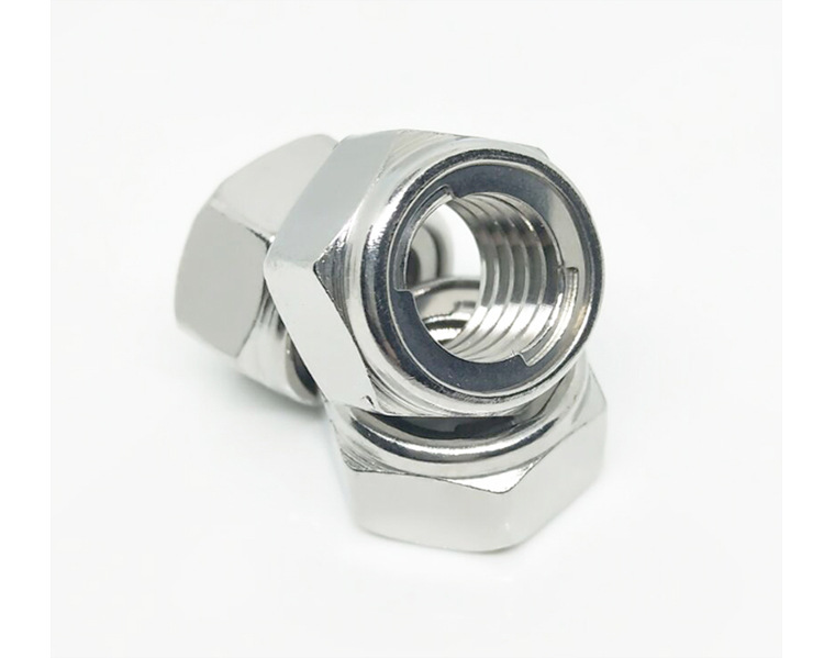 304不锈钢全金属六角锁紧螺母din980m金属锁紧螺帽防松自锁螺丝帽