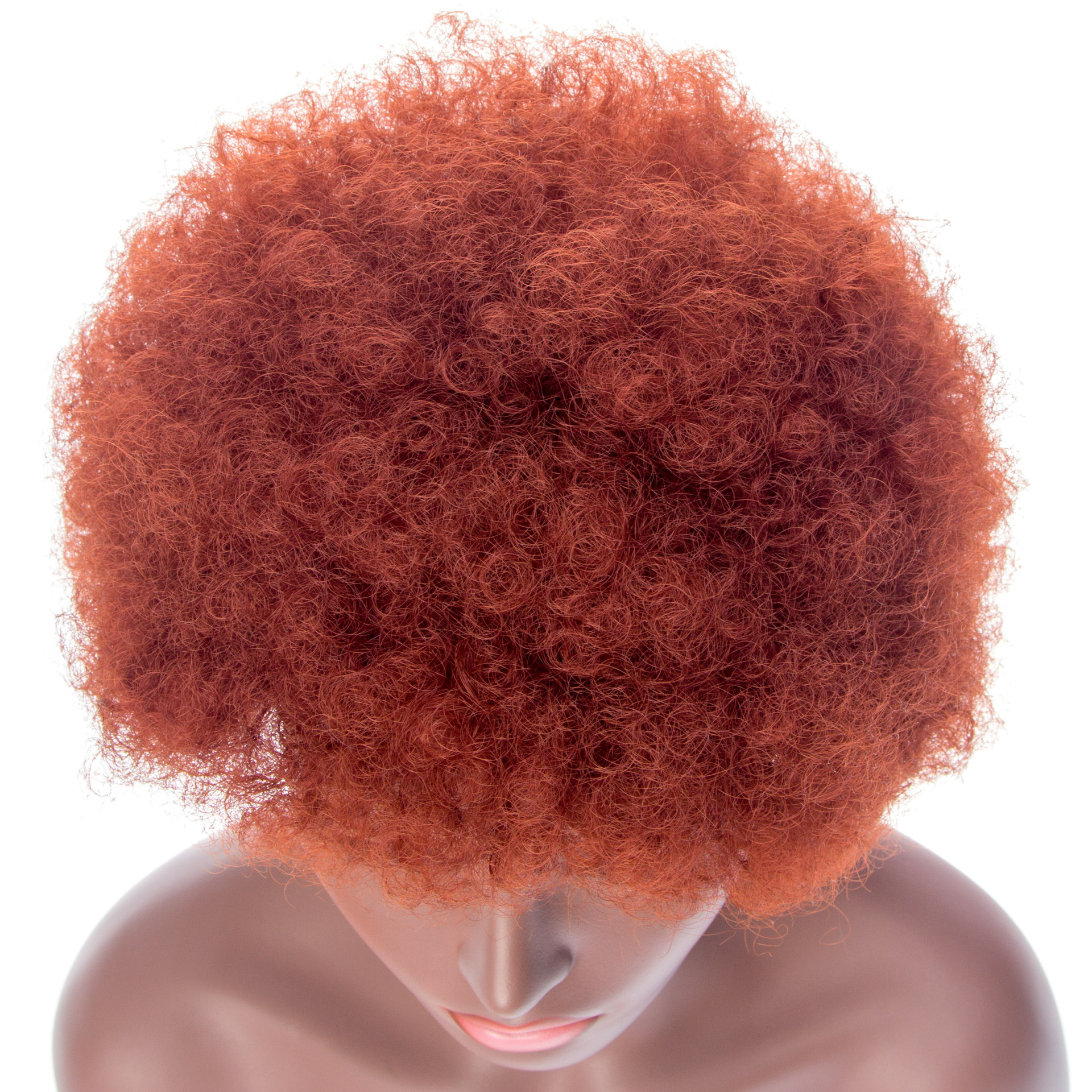 化纤高温丝假发 非洲卷发爆炸头 异国情调逼真假发套