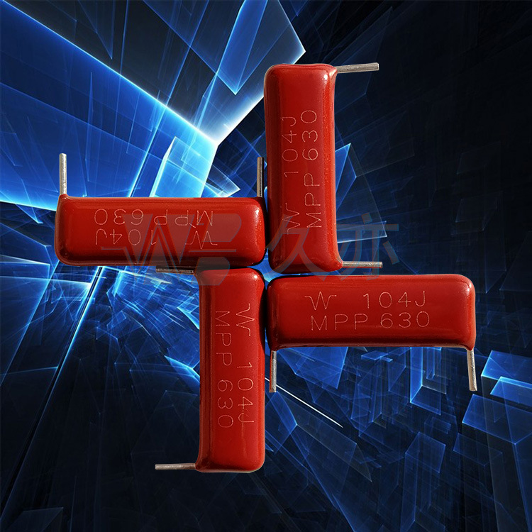 > 久亦厂家直销 cbb电容104j 630v 阻容降压金属化聚丙烯薄膜电容器