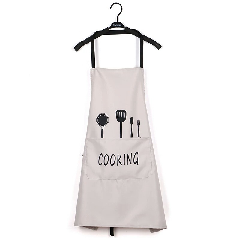 Manufacturer Apron Customized Overclothes Cooking Home Kitchen Waterproof Oil-Proof Customized Gift Apron Coverall Overclothes Printed Logo