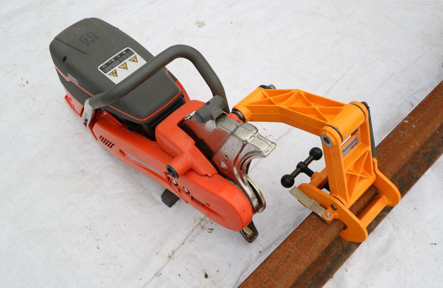 k1260手持式钢轨切割机 进口原动力内燃切轨机 内燃切轨机