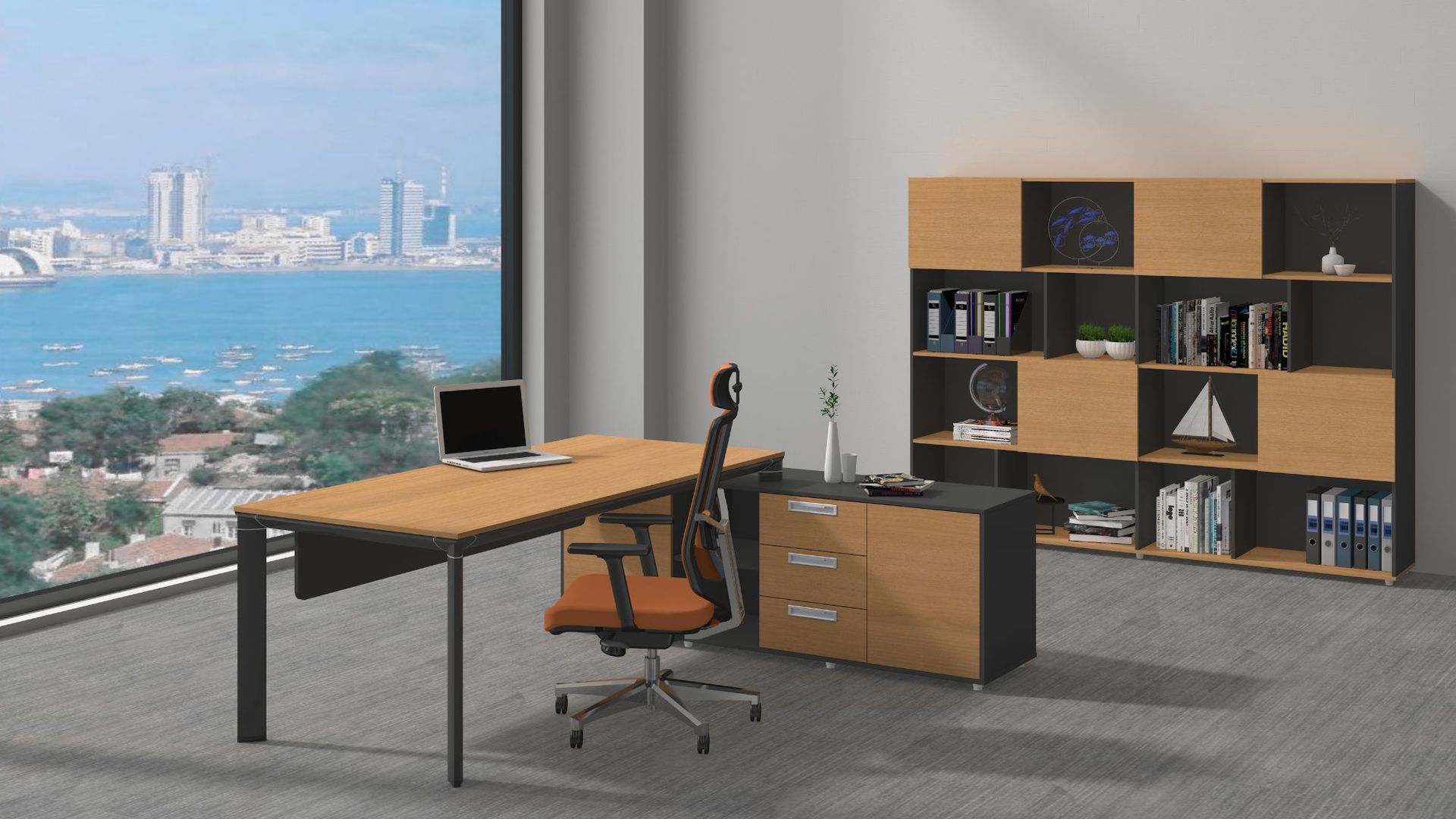 东莞办公桌 单人办公屏风卡位 简约电脑桌办公椅组合厂家直销定制