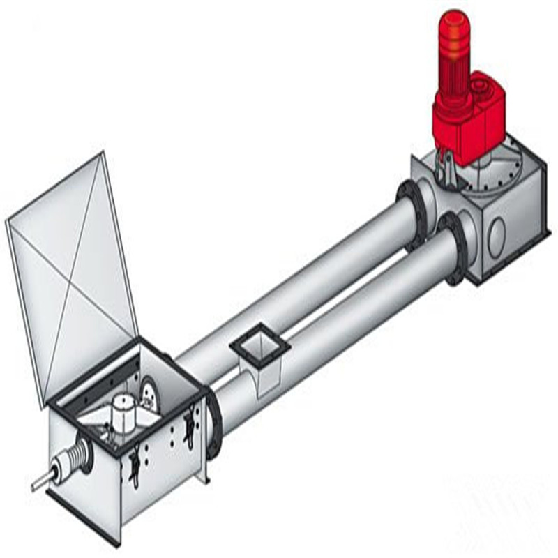 304材质粉料管链机 长度定制盘片上料机lj1石灰石粉管链给料机k-阿里