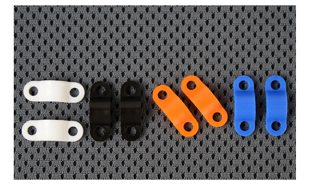 中山led灯饰塑料压线板 弧形电缆电线压线板