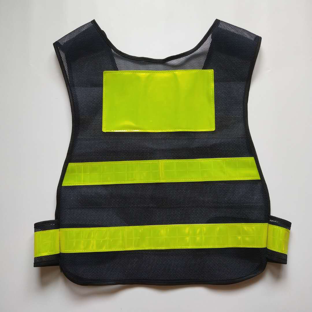 反光背心透气网格建筑 交通指挥物流民兵反光衣 安全反光马甲印字