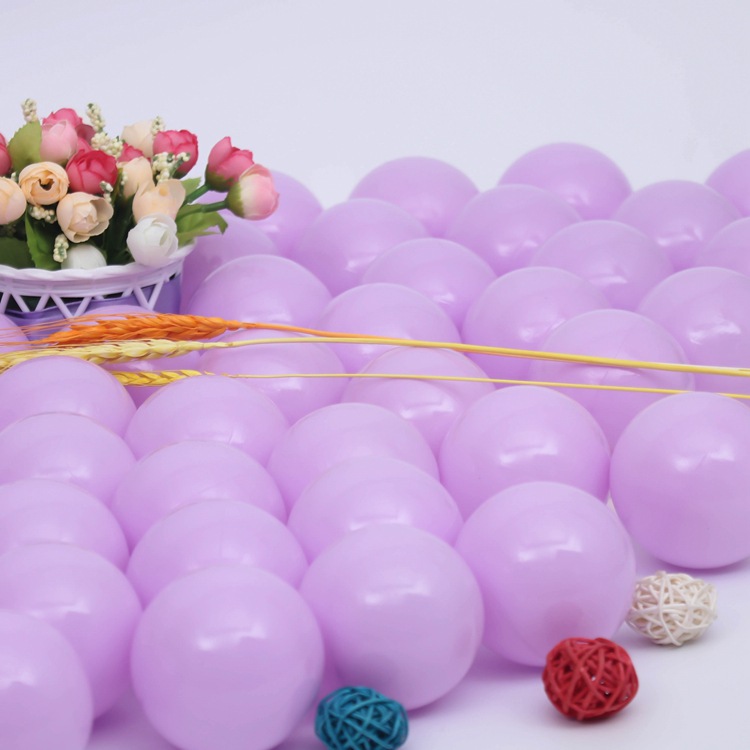 批发马卡龙海洋球波波球婴儿宝宝儿童戏水玩具球家用游乐场彩色球