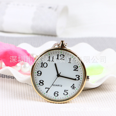Children Nurse Student Quartz Pocket Watch Elderly Pocket Watch Chest Watch Large Dial Number for Exam Pocket Watch Factory Direct Sales