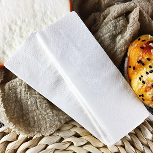 餐巾纸方形印花西餐纸巾外卖条形1/12折方巾纸定制餐巾纸定做logo