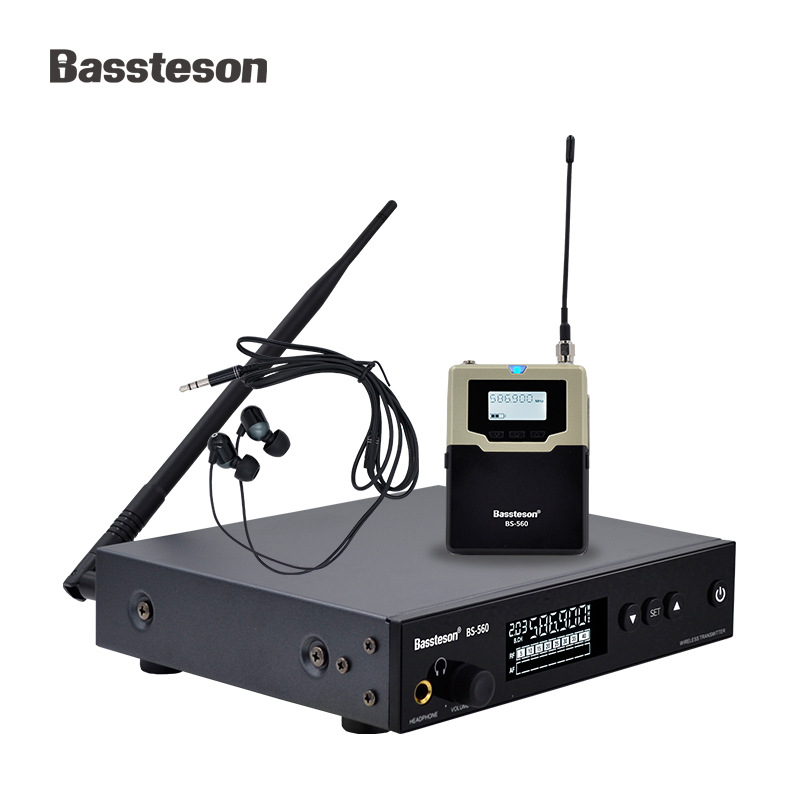 bs-560专业舞台无线监听入耳式歌手乐队演出耳机耳返返听系统