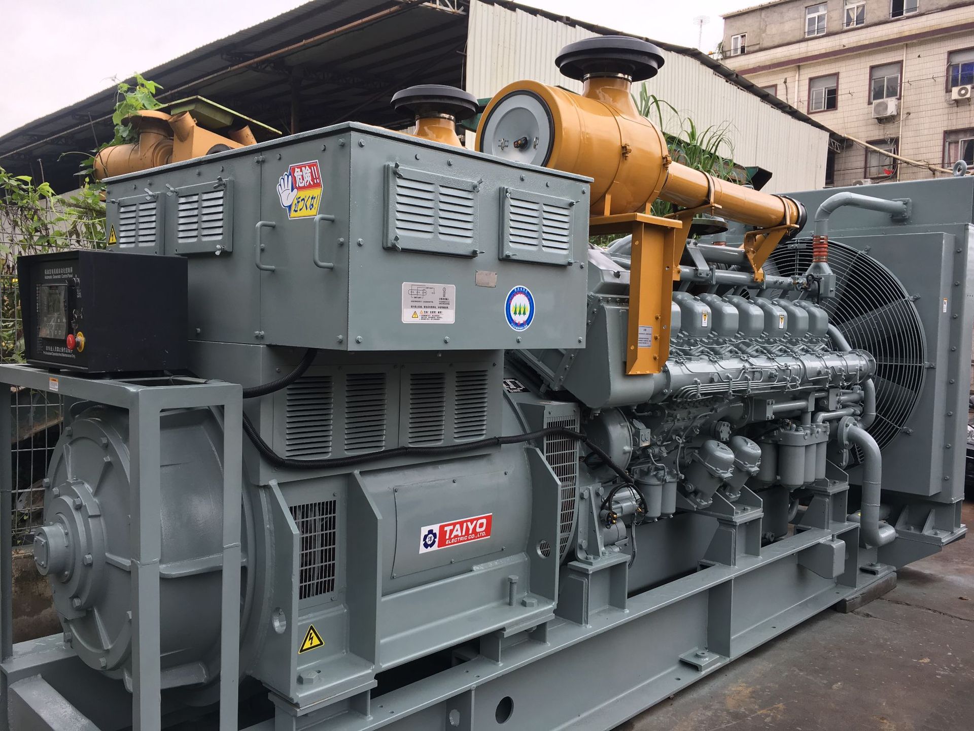供应日本三菱重工1200kw柴油发电机组s16npta