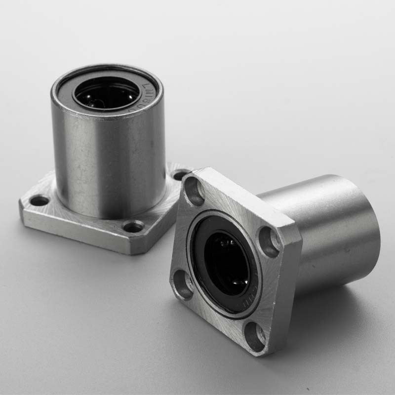 lmk10l直线方法兰轴承 导向型带法兰直线轴承 高精度直线轴承