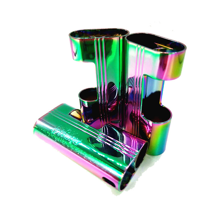 七彩电镀加工不锈钢真空电镀七彩色pvd真空镀膜来料加工真空电镀