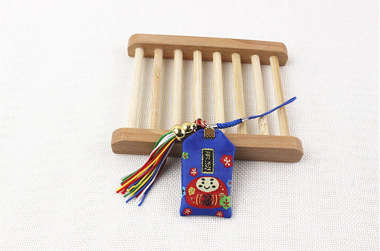 日系祈福袋阴阳师御守达摩钥匙扣小挂件护身符浅草寺平安符手机链