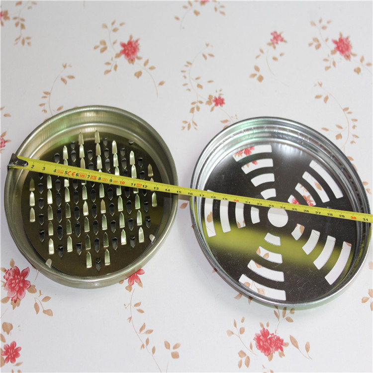 厂家直供带盖大钉蚊香盘 铁制蚊香盘 蚊香座 一元两元专批