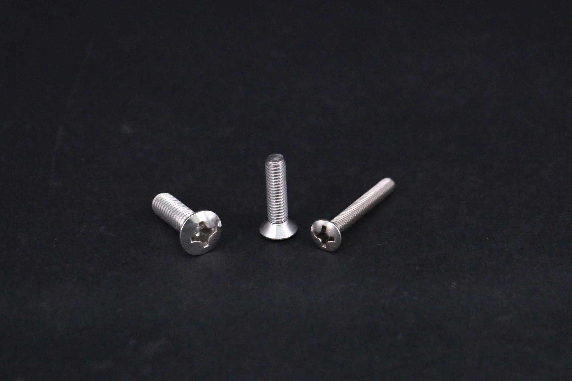 十字半沉头螺钉螺丝 不锈钢平头机螺钉