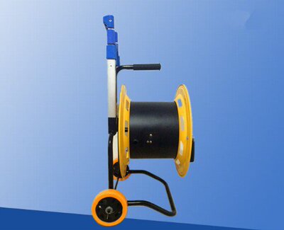 盘线盘收线手摇卷盘接线拖线插线盘网线带回收卷线器移动50米收纳