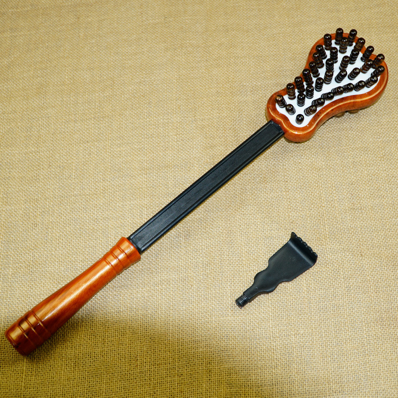 一件代发按摩锤子经络捶木质按摩棒按摩器捶背器敲背锤敲打锤礼品