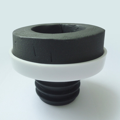 小便斗墙排水马头密封连接器小便器横排配件便池橡胶圈胶泥