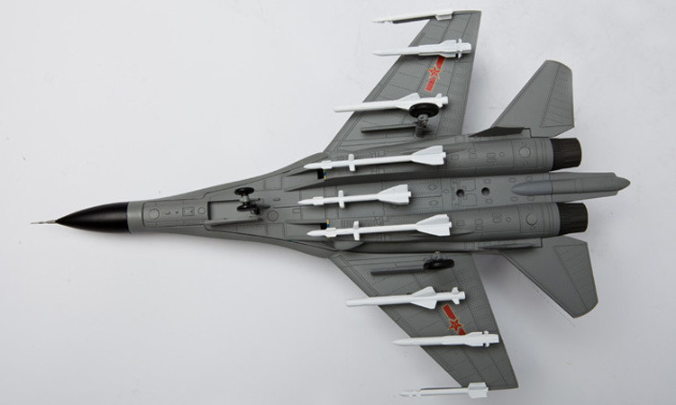 1:72歼16飞机模型 j16战斗机模型静态合金仿真成品摆件纪念版