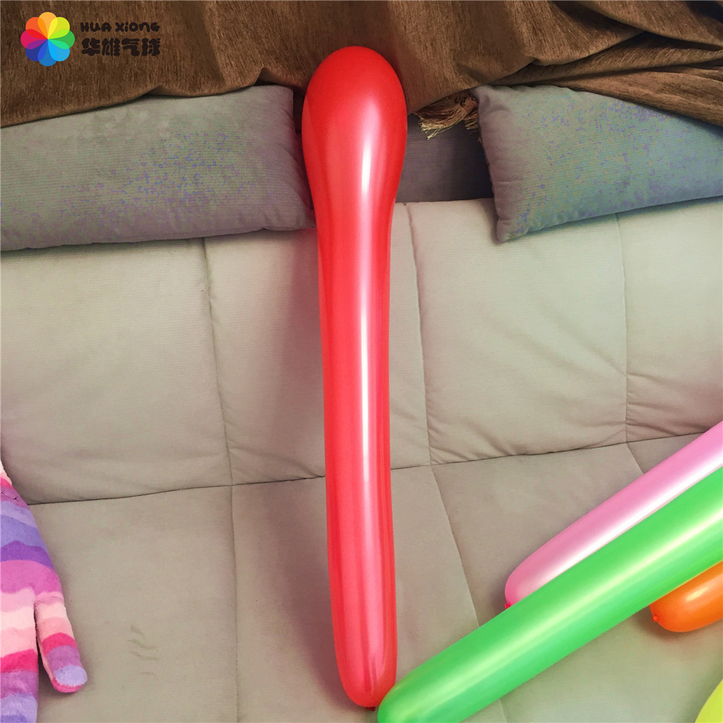 23克棒子气球儿童玩具气球生日装饰道具加厚不易破大头气球