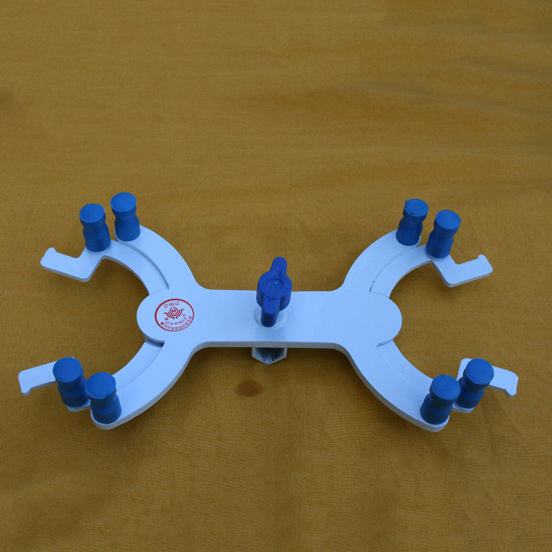 实验室滴定管蝴蝶夹 塑料滴定管夹滴定夹 压铸铝蝶式滴定夹