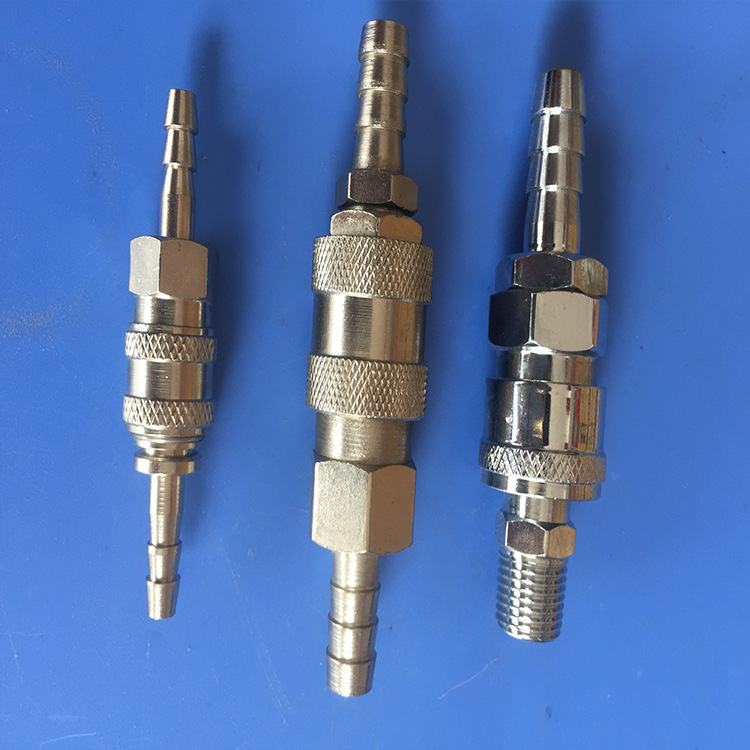 厂家直销不锈钢自锁式气动快速接头气动快换接头气动快插接头