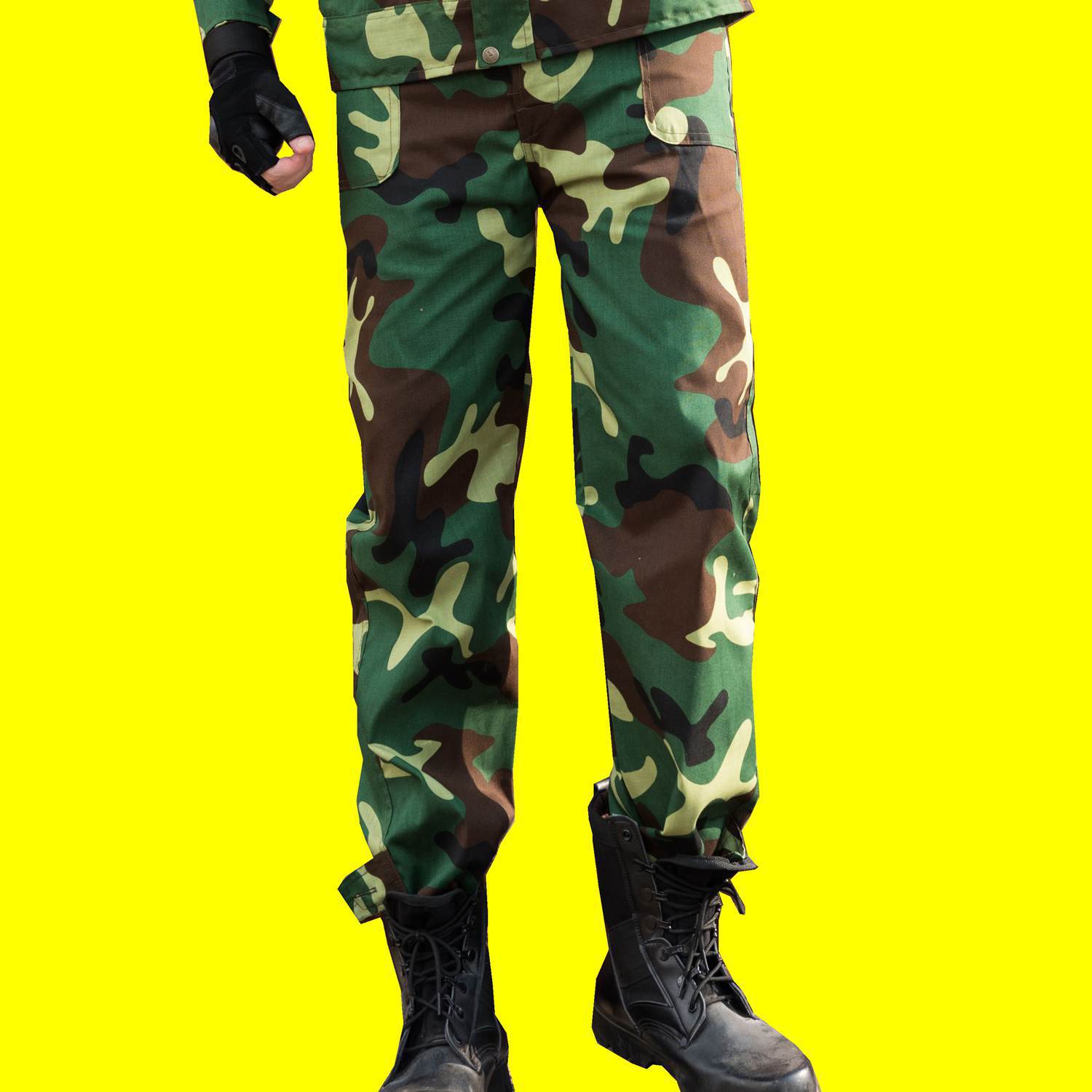 迷彩裤男军装军裤宽松耐磨特种兵男士军训服裤子女战术工作工装裤