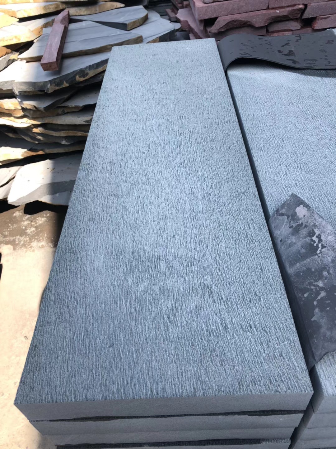 厂家直销福建青花岗岩路沿石批发  青色石材 万年青大理石