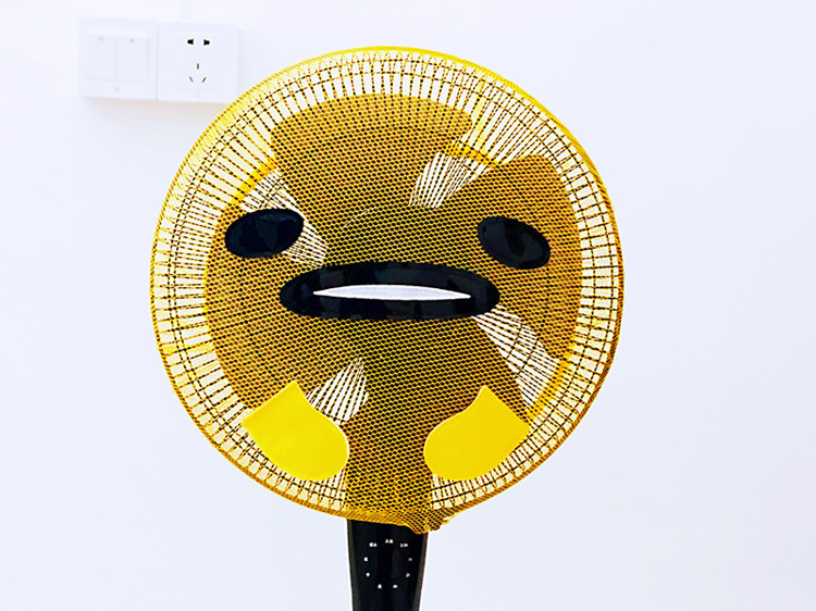 可爱卡通电风扇安全罩风扇保护罩儿童防夹手落地扇保护套