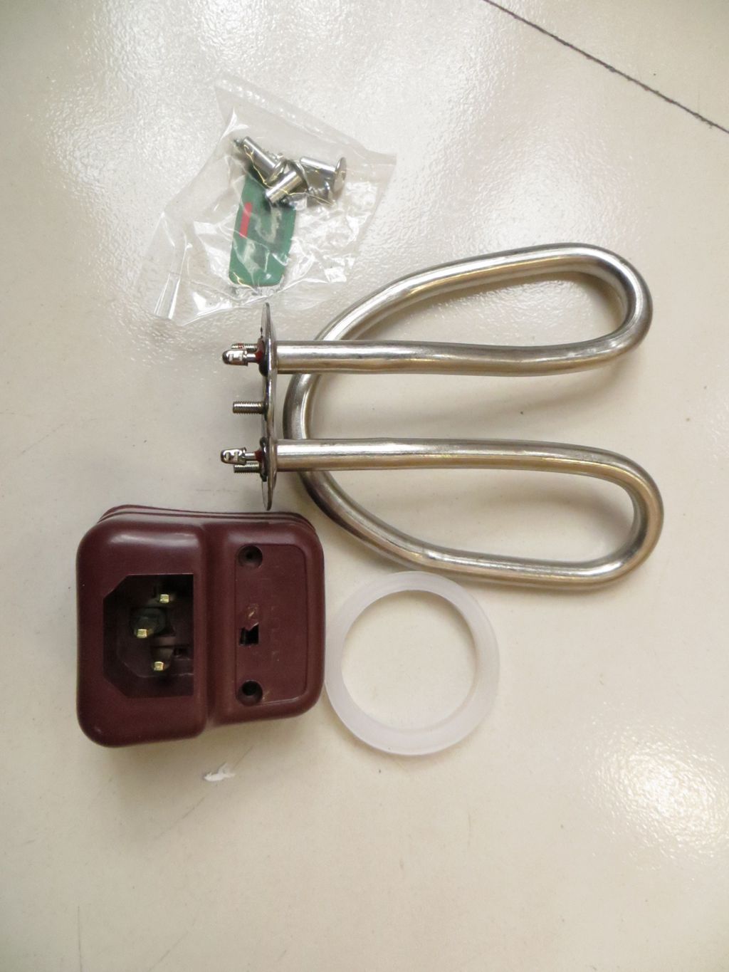 电水壶加热管防干烧不锈钢电热水壶配件发热管1500w220v烧水通用