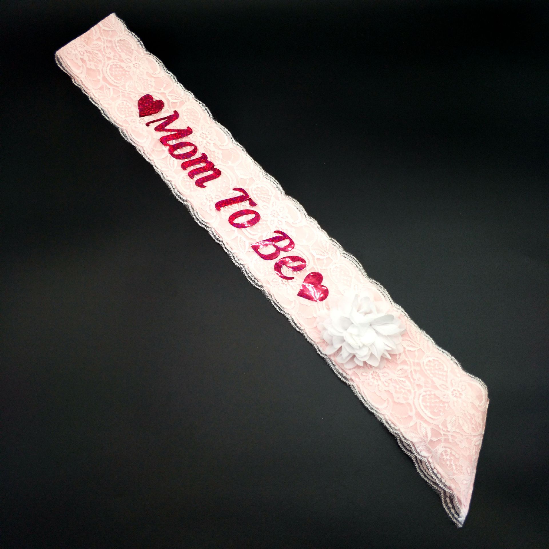 厂家直销mom to be礼仪带 派对舞会妈妈肩带