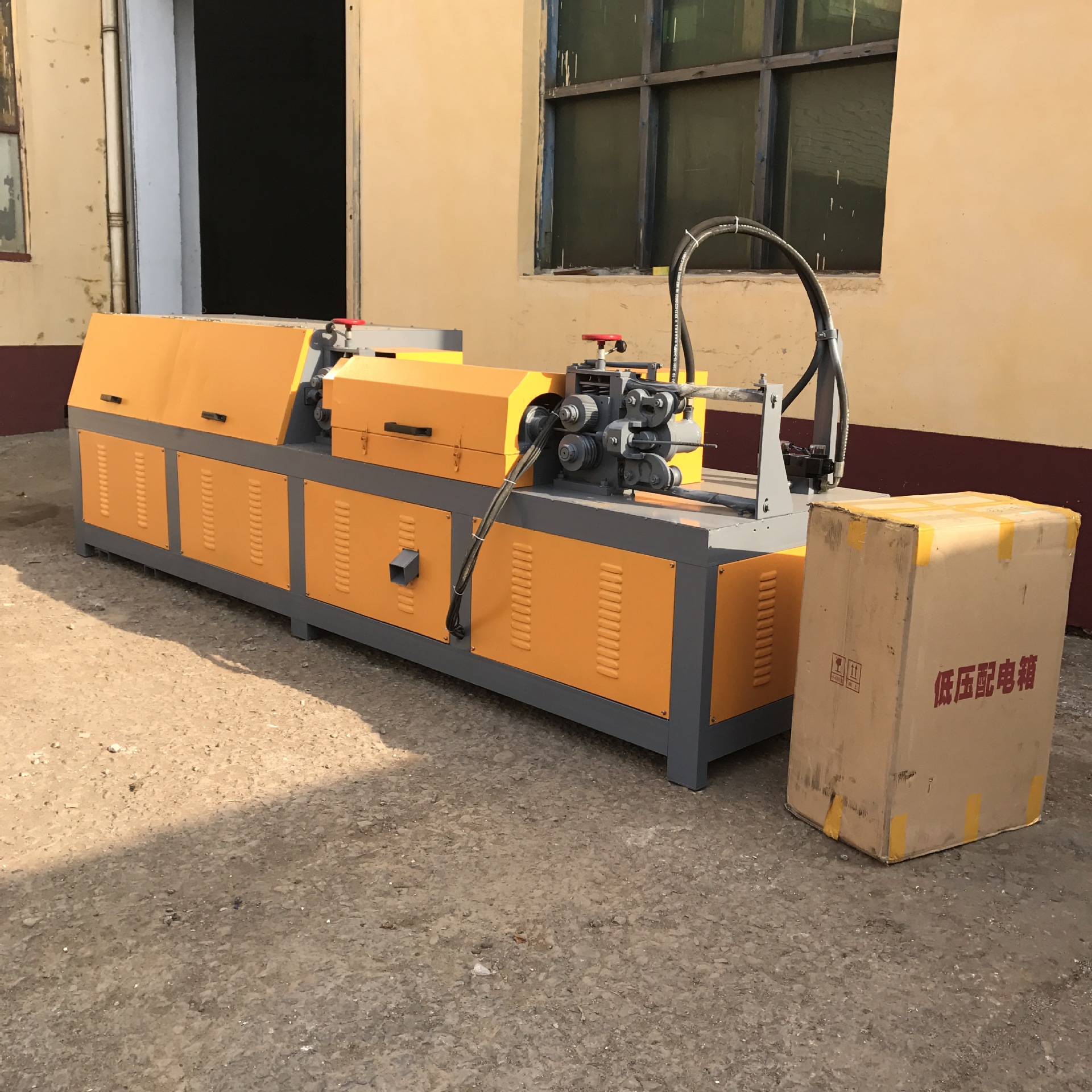 邢台红光钢筋调直机钢筋拉丝机钢筋延伸一体机