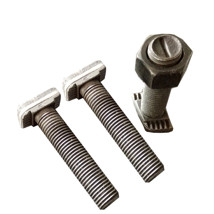 宁波厂家直销地铁用防震t型螺栓多齿高强度哈芬螺栓量大从优正品